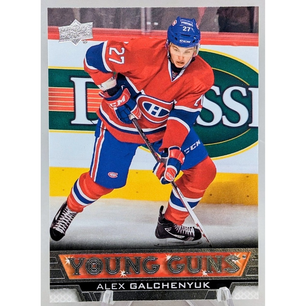 2013-14 Upper Deck Series 1 Young Guns #203 Alex Galchenyuk Montreal Canadiens